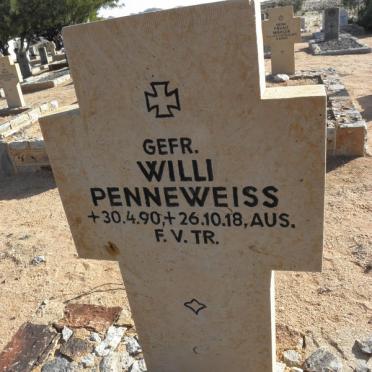 PENNEWEISS Willi 1890-1918
