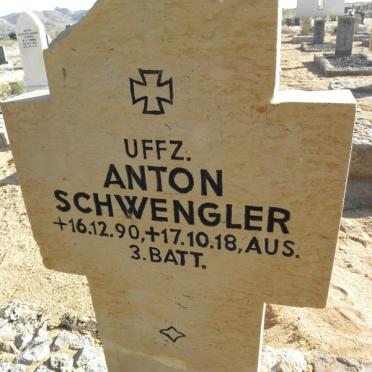 SCHWENGLER Anton 1890-1918