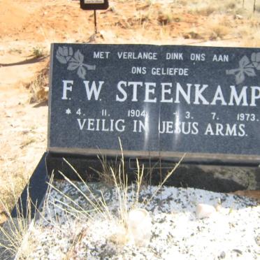 STEENKAMP F.W. 1904-1973