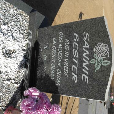 BESTER Sannie 1904-1996
