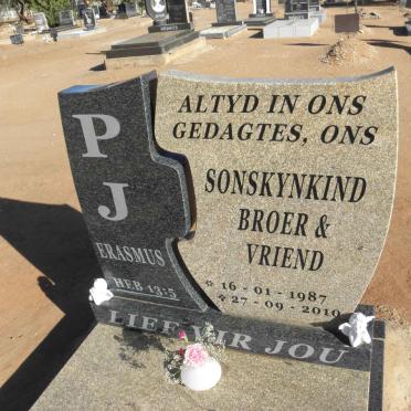 ERASMUS P.J. 1987-2010