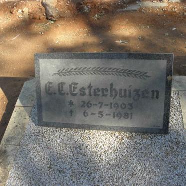 ESTERHUIZEN E.C. 1903-1981