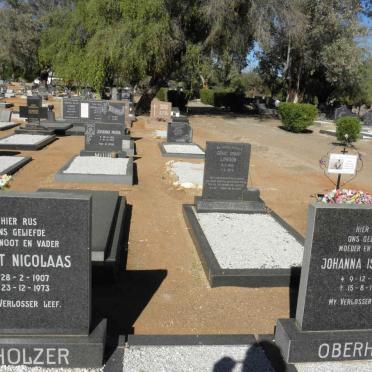 OBERHOLZER Koert Nicolaas 1907-1973 &amp; Johanna Isabella 1918-1980