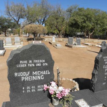 PREINING Rudolf Michael 1923-2005 &amp; Else Therese HELMERT 1927-1978
