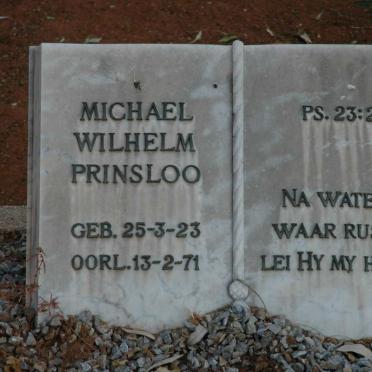 PRINSLOO Michael Wilhelm 1923-1971