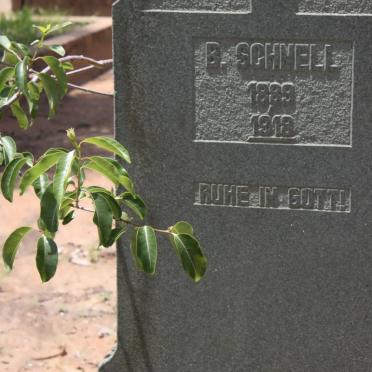 SCHNELL B. 1889-1918