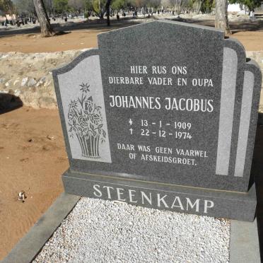 STEENKAMP Johannes Jacobus 1909-1974