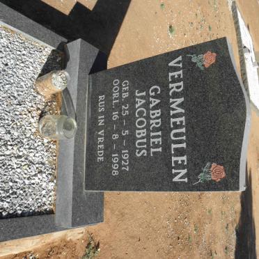 VERMEULEN Gabriel Jacobus 1927-1998