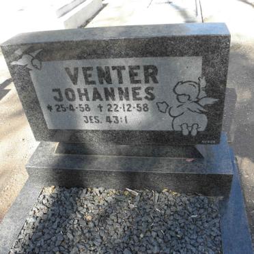 VENTER Johannes 1958-1958