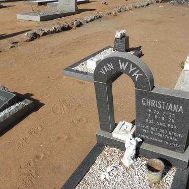 WYK Christiana, van 1972-1976