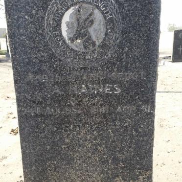 HAINES A. 1890-1941