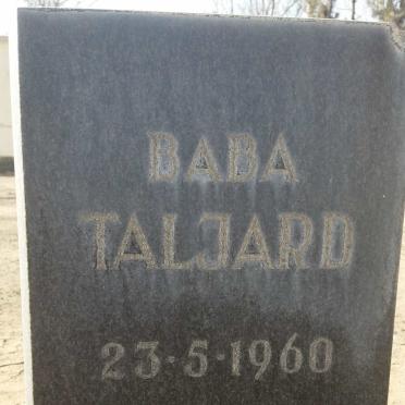 TALJAARD Baba 1960-1960
