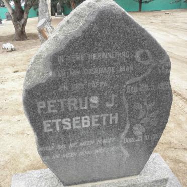 ETSEBETH Petrus J.  1929-1987