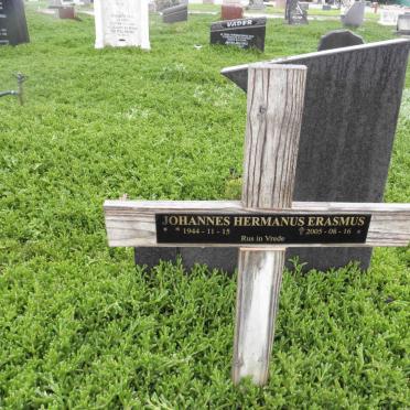 ERASMUS Johannes Hermanus 1944-2005