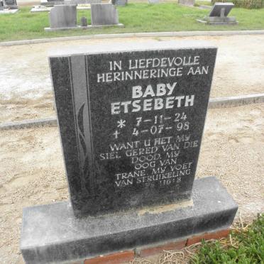 ETSEBETH Baby 1924-1998