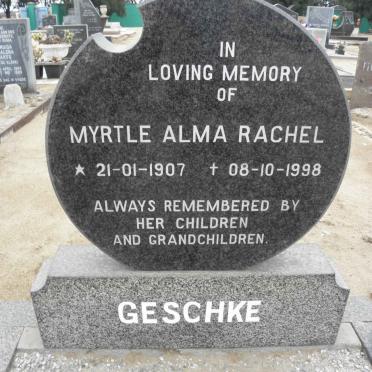 GESCHKE Myrtle Alma Rachel 1907-1998