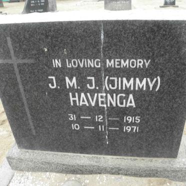 HAVENGA J.M.J. 1915-1971