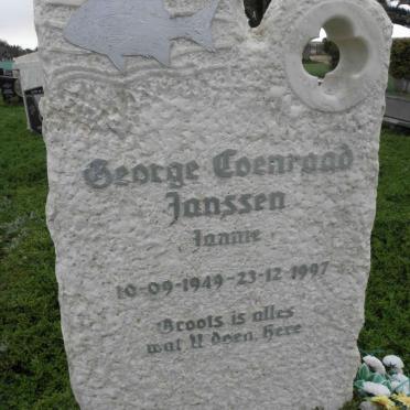 JANSSEN George Coenraad 1949-1997