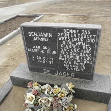 JAGER Benjamin, de 1977-1996 