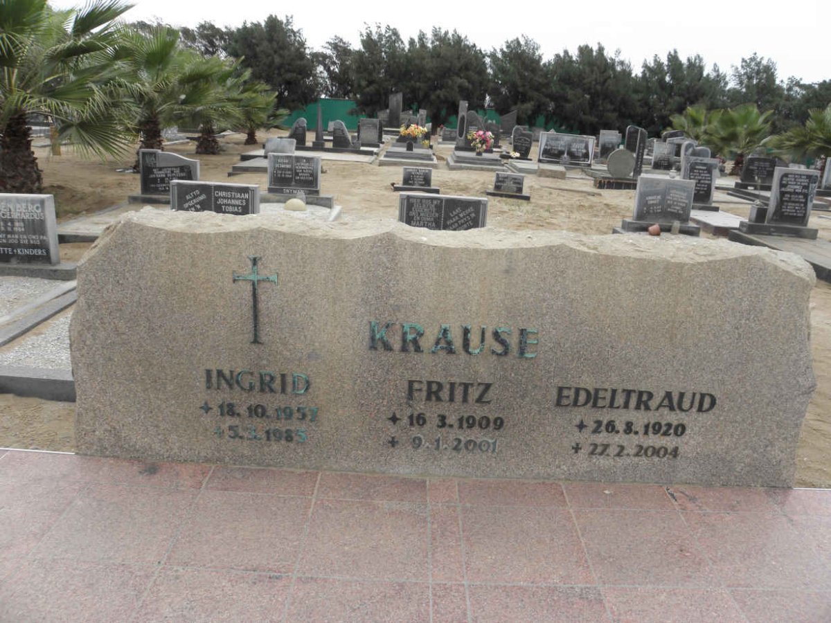 KRAUSE Fritz 1909-2001 & Edeltraud 1920-2004 :: KRAUSE Ingrid 1957-1983
