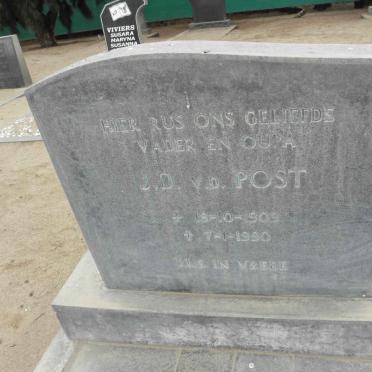 POST J.D., v.d. 1909-1990