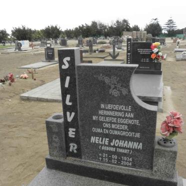 SILVER Nelie Johanna nee THIART 1934-2004