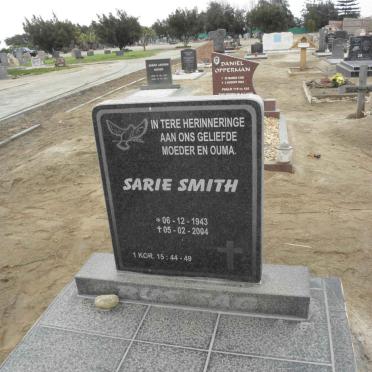 SMITH Sarie 1943-2004