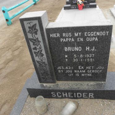 SCHEIDER Bruno H.J. 1937-1991