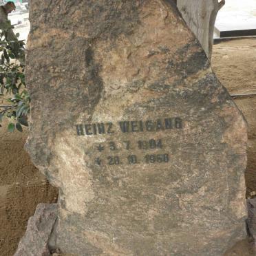 WEIGANG Heinz 1904-1968