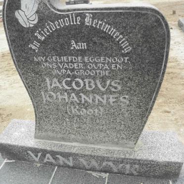 WYK Jacobus Johannes, van 198?-1999