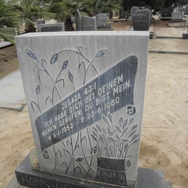 WACHE Hans-Helmut 1953-1980