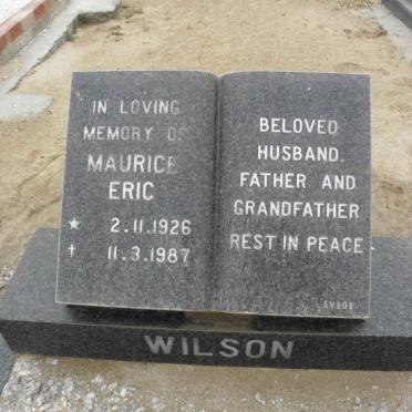 WILSON Maurice Eric 1926-1987