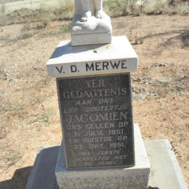 MERWE Jacomien, v.d. 1951-1951