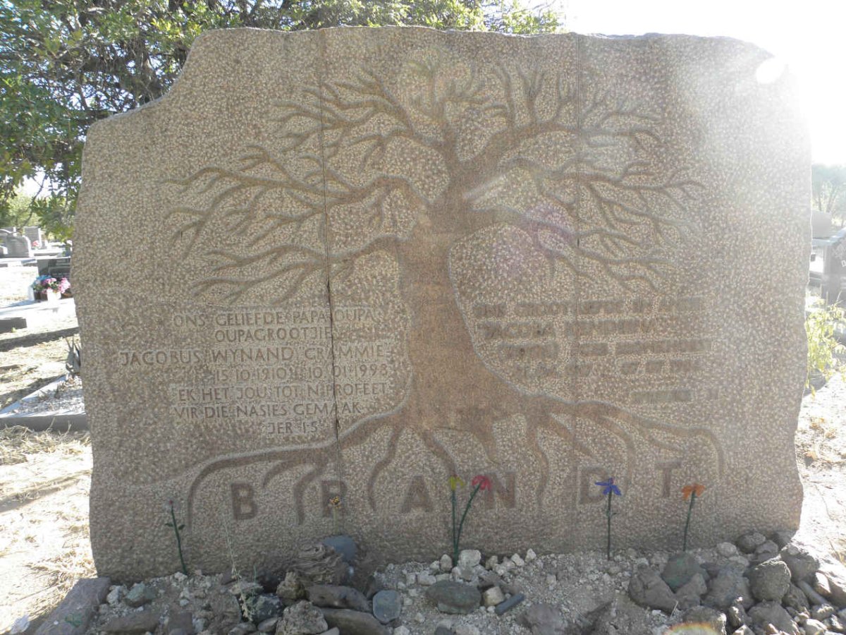 BRANDT Jacobus Wynand 1910-1998 & Jacoba Hendrina ?