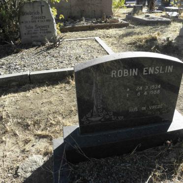 ENSLIN Robin 1934-1988