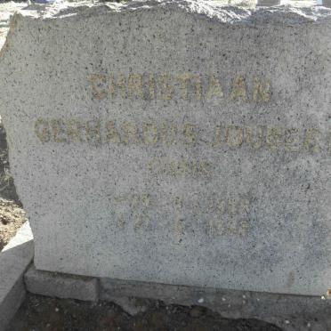 JOUBERT Christiaan Gerhardus 1935-1993