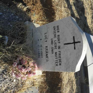 KRAMER Lucy 1907-1991