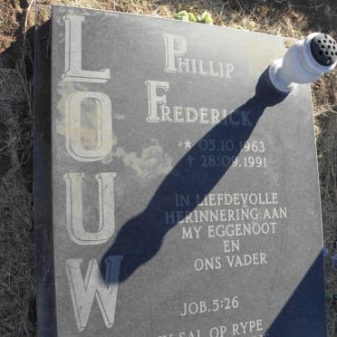 LOUW Phillip Frederick 1963-1991