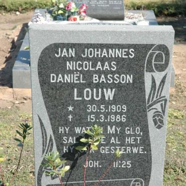 LOUW Daniël Basson 1909-1986