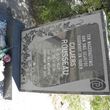 ROUSSEAU Cilliers 1937-1976