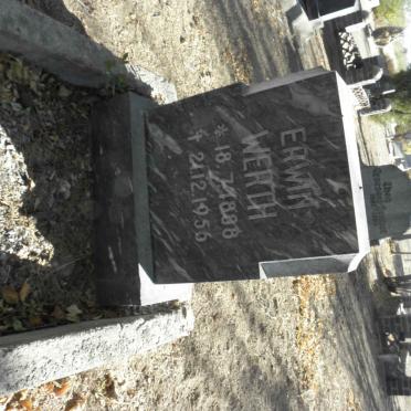 WERTH Erwin 1888-1956