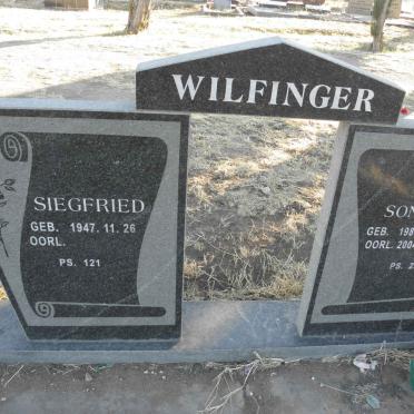 WILFINGER Siegfried 1947- :: WILFINGER Sonja 1983-2004