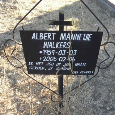 WALKERS Albert Mannetjie 1959-2006