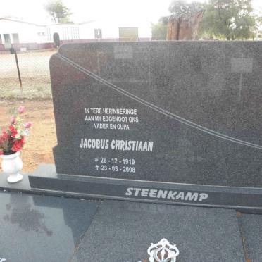 STEENKAMP Jacobus Christiaan 1919-2008