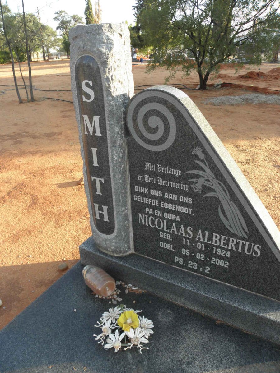 SMITH Nicolaas Albertus 1924-2002