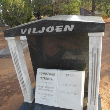 VILJOEN Dorothea nee STRAUSS -1953 :: VILJOEN Ellen -2002