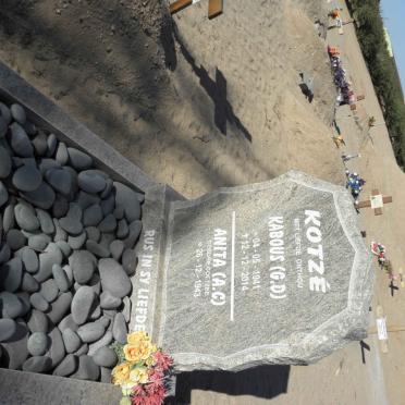 KOTZE G.D. 1941-2014 &amp; A.C. COETZEE 1943-