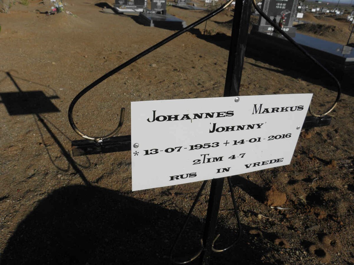 MARKUS Johannes 1953-2016