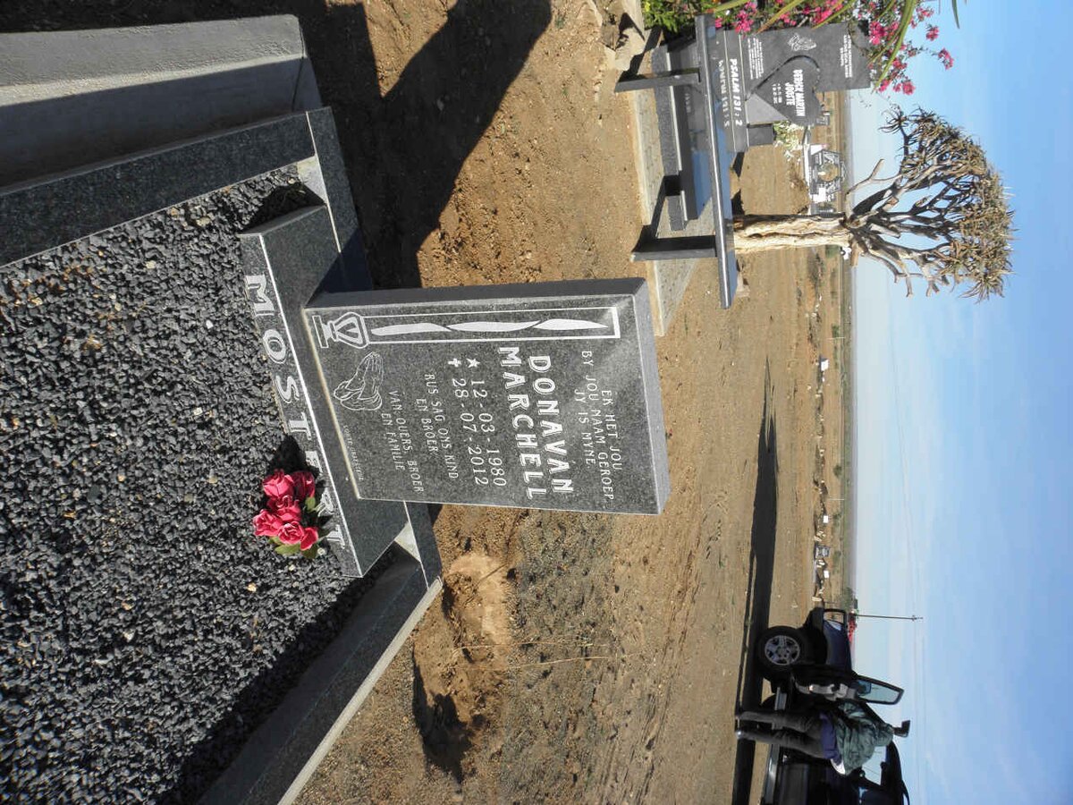 MOSTERT Donavan Marchell 1980-2012