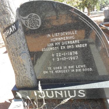 JUNIUS Johan 1874-1967
